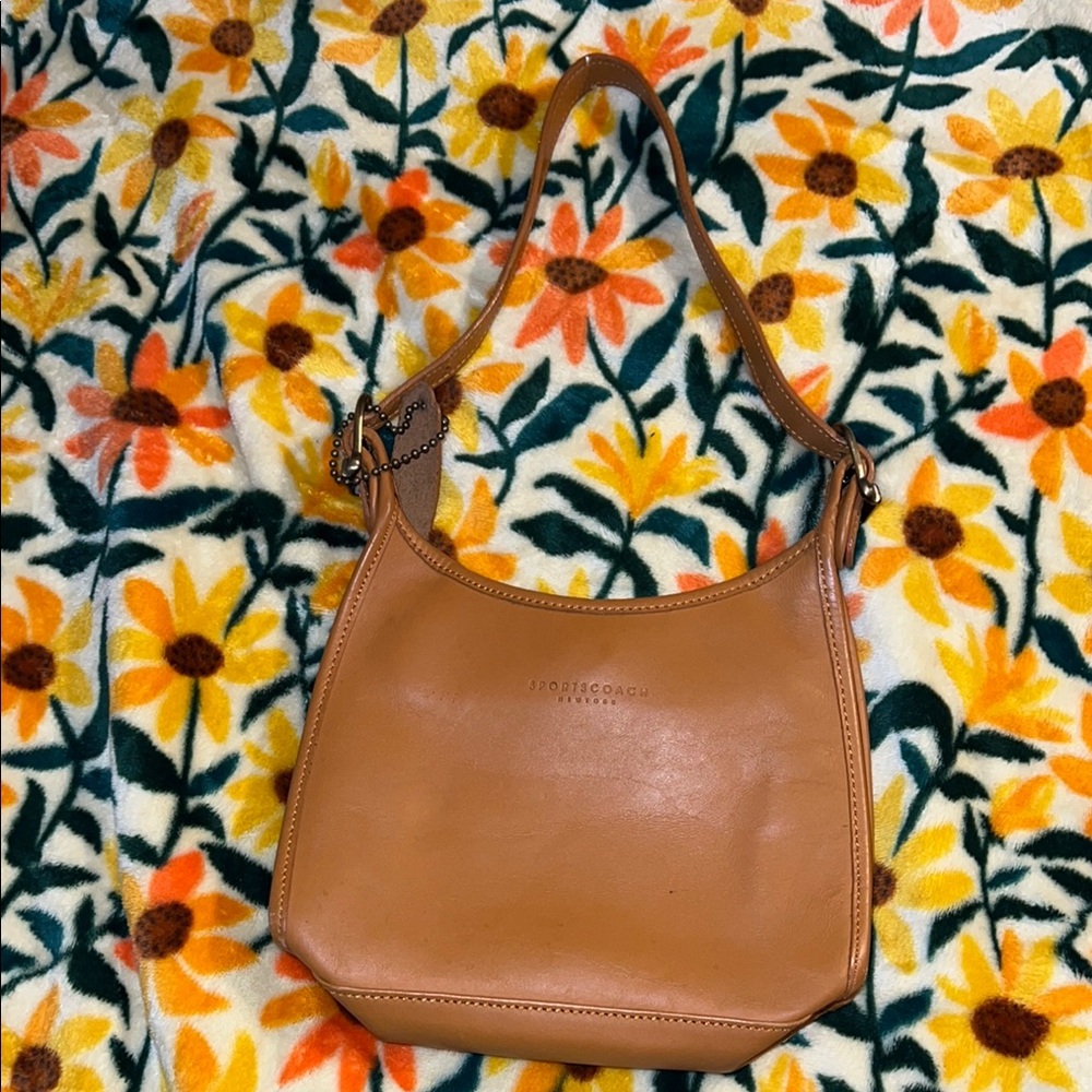 SportsCoach Small Brown Handbag